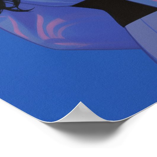 美しい女性 ポスター (角)