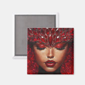 美しい女性 マグネット (正面/裏面)