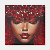 美しい女性 マグネット (正面)