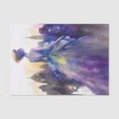 美しい女性 |抽象芸術おとぎ話シティプリンセス 薄葉紙 (正面)