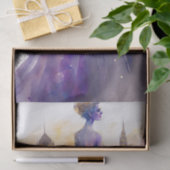 美しい女性 |抽象芸術おとぎ話シティプリンセス 薄葉紙 (ギフト)