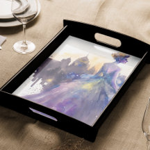 美しい女性 |抽象芸術おとぎ話シティプリンセス