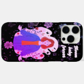 美しい女性 永遠に咲く iPhoneケース 美容 Case-Mate iPhoneケース (裏面 (横))