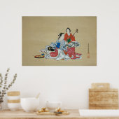 美しい女日本の3人 ポスター (キッチン)