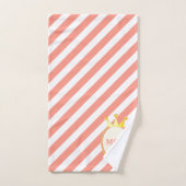 美しい女王の王冠 バスタオルセット (ハンドタオル)