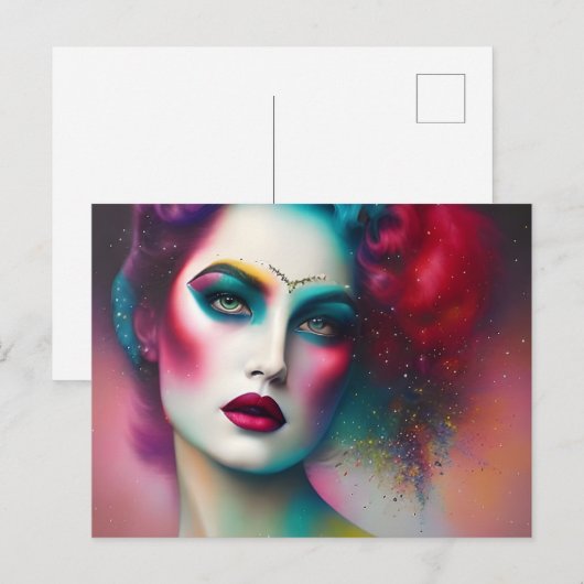 美しい女王 ポストカード (正面/裏面)