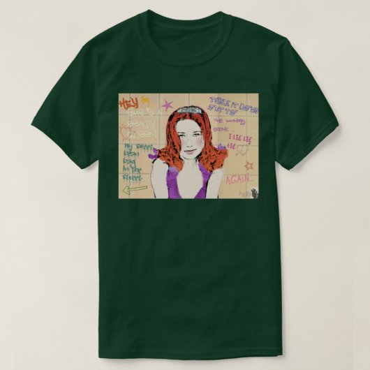 美しい女王 Tシャツ (デザイン正面)