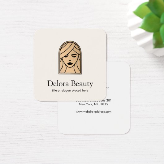 美しい女神ウーマン顔 (デスク)