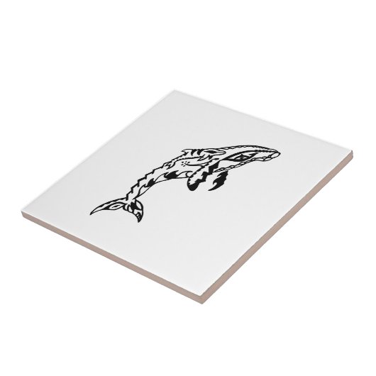 美しい女 タイル (側面)