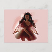 美しい妖精のはがき ポストカード (正面)