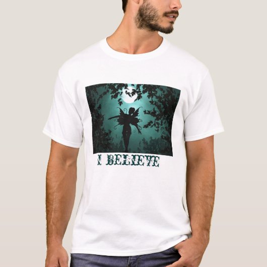 美しい妖精のグラフィックT Tシャツ (正面)