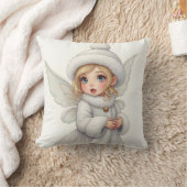 美しい妖精のピロー クッション (ブランケット)