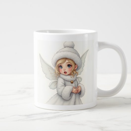 美しい妖精のマグ ジャンボコーヒーマグカップ (右)