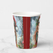 美しい妖精のメリークリスマス 紙コップ (右)