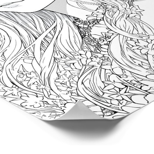 美しい妖精の色 ポスター (角)