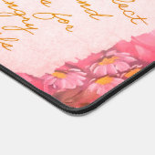 美しい妖精の花と蝶 デスクマット (コーナー)