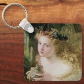 美しい妖精の蝶ソフィー・アンダーソン キーホルダー (正面)
