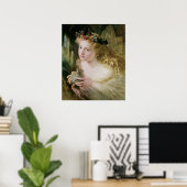 美しい妖精の蝶ソフィー・アンダーソン ポスター (ホームオフィス)