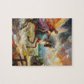 美しい妖精の馬 ジグソーパズル (横)