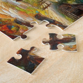 美しい妖精の馬 ジグソーパズル (側面)