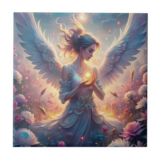 美しい妖精 タイル (正面)