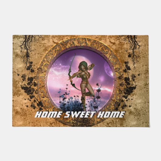 美しい妖精 ドアマット (正面)