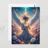 美しい妖精 ポストカード (正面/裏面)