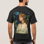 美しい妖精Tシャツ Tシャツ (裏面)