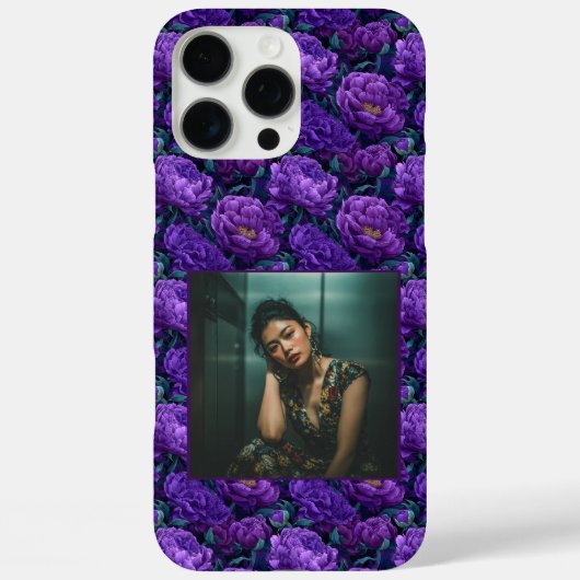 美しい妻へのギフト ぼたんの写真 Case-Mate iPhoneケース (裏面)