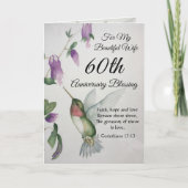 美しい妻60周年賛美記念 カード (正面)