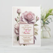 美しい始まりからロマンチックな恋の誘い 招待状 (スタンド正面)