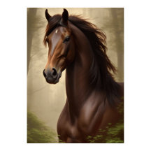 美しい威厳のある馬