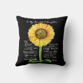 美しい娘に クッション (裏面)