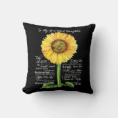 美しい娘に クッション (正面)