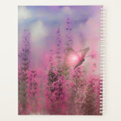 美しい婦人と蝶 プランナー手帳 (裏面)