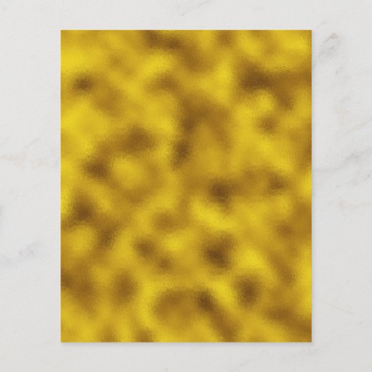 美しい子供の金ゴールドユニコーンペガサス予算 (裏面)