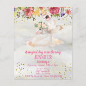 美しい子供の金ゴールドユニコーンペガサス予算 (正面)