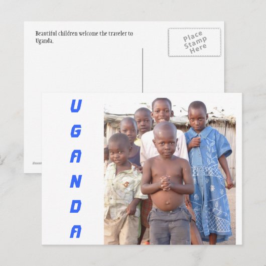 美しい子供 ポストカード (正面/裏面)