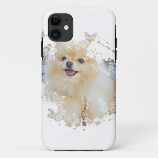 美しい子犬のアートワーク Case-Mate iPhoneケース (裏面)