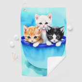 美しい子猫たち3 ゴルフタオル (インサイチュ)