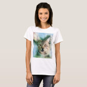 美しい子猫 Tシャツ (正面フル)
