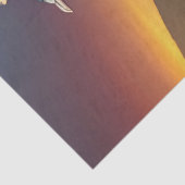 美しい孔雀が日を迎える 薄葉紙 (詳細)