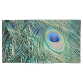 美しい孔雀の羽の目 枕カバー (正面)