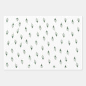 美しい孔雀の羽毛ラッピングペーパー ラッピングペーパーシート (正面)