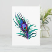 美しい孔雀の羽 シーズンカード (スタンド正面)