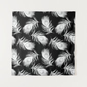 美しい孔雀の飾り目のない模様 タペストリー (正面(横))