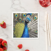 美しい孔雀 スタンダードカクテルナプキン (インサイチュ)