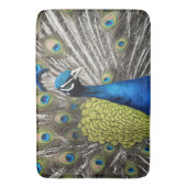 美しい孔雀 バスマット (正面縦)