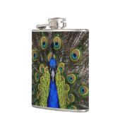 美しい孔雀 フラスク (左)