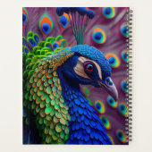 美しい孔雀 プランナー手帳 (裏面)